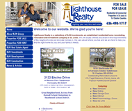 Next-Step-Up Designed Lighthouse Realty Website
